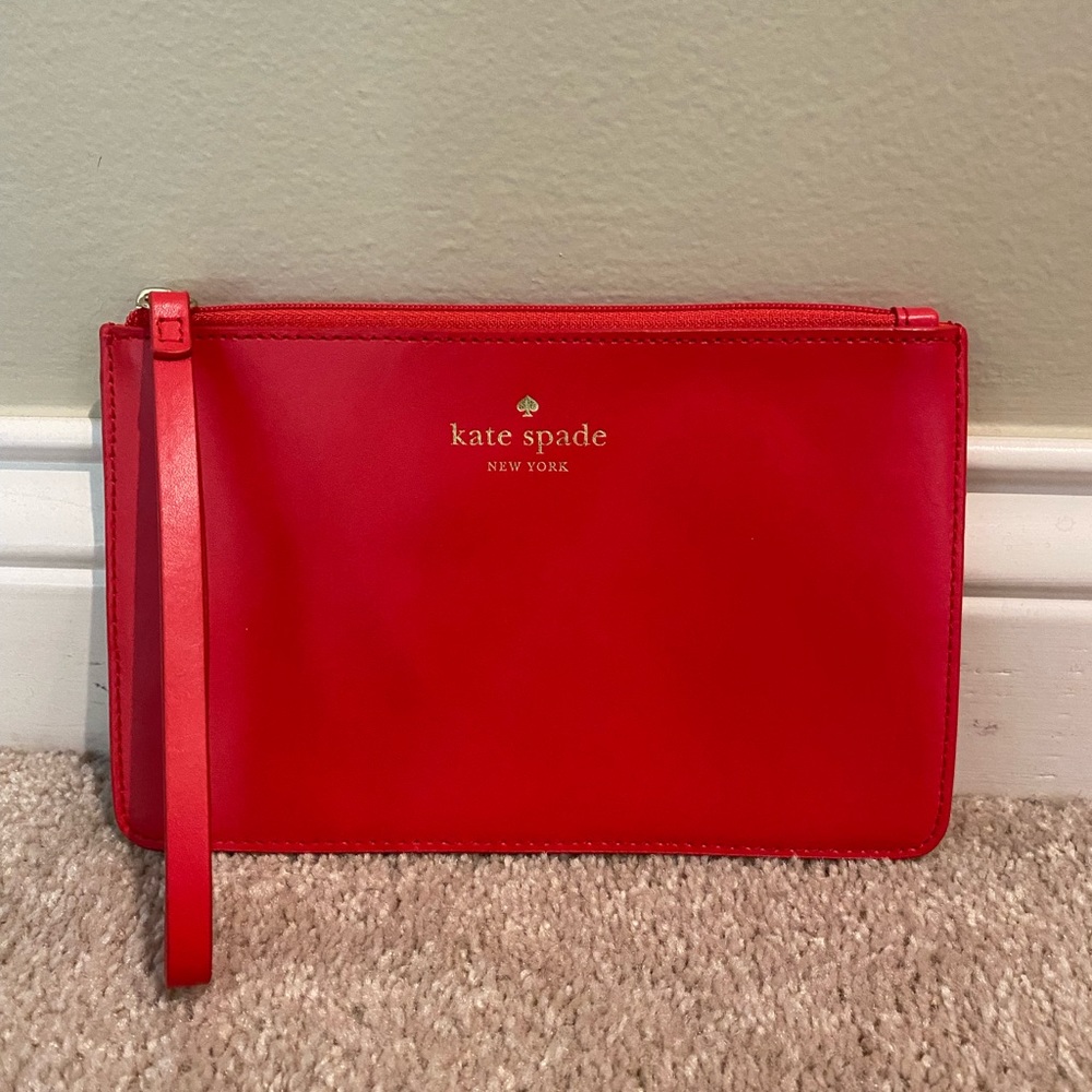 Kate Spade Small wallet/Wristlet never used!